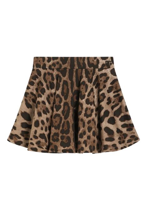 Gonna con stampa DOLCE & GABBANA KIDS | L5JIB8 HS7LDHY13M